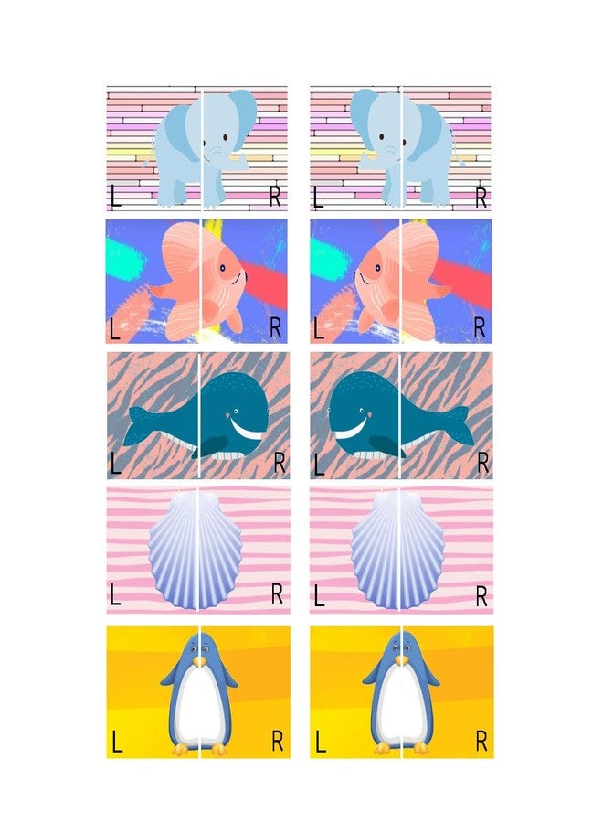Remarkabel Shoe Stickers for Kids Shoe Sticker Cute Right Left Waterproof Animal Stickers for Children's Day Birthday Baby Party Gift Early Learning Decals (50 Pieces) - Image 2